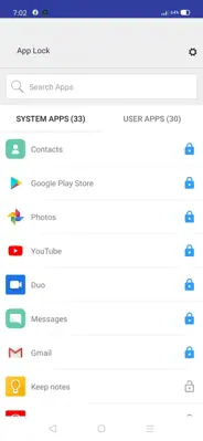 App Lock android App screenshot 2